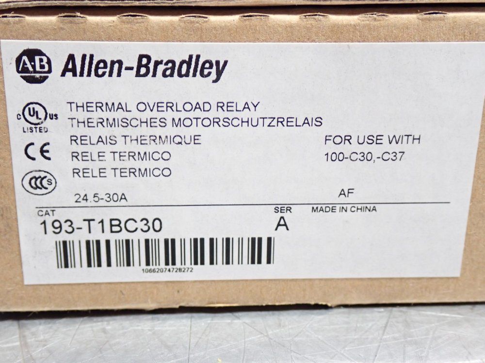 Allen Bradley Thermal Overload Relay