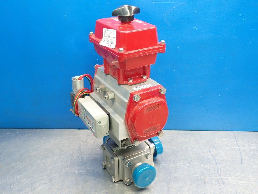 Flowtek Pneumatic Actuator W 50040612610532 Valve Status Monitor  Limit Switch