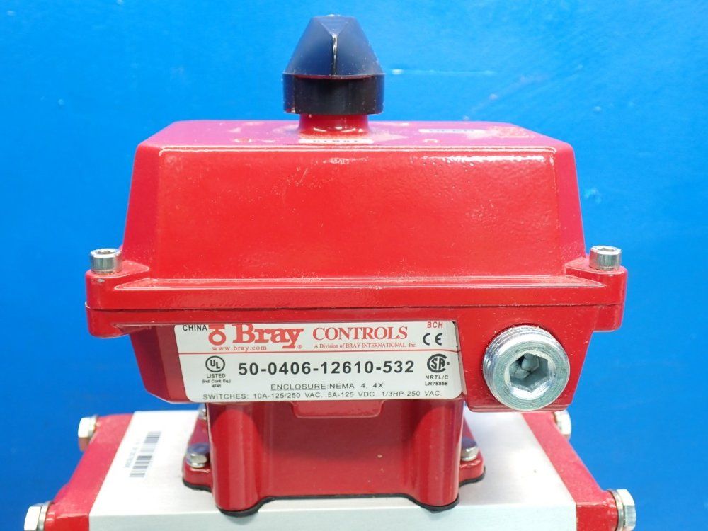 Flowtek Pneumatic Actuator W 50040612610532 Valve Status Monitor  Limit Switch
