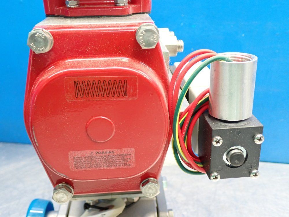 Flowtek Pneumatic Actuator W 50040612610532 Valve Status Monitor  Limit Switch