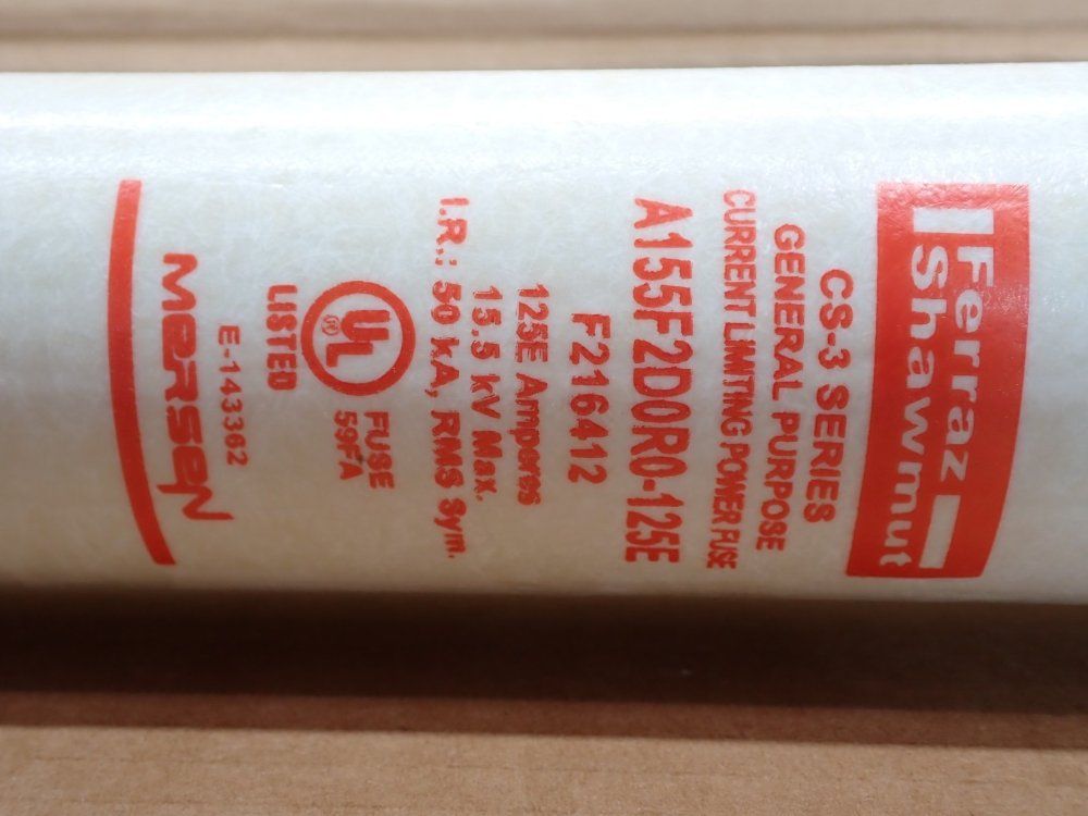 Mersen Medium Voltage Erated Fuse
