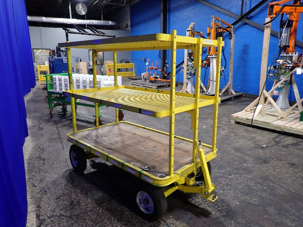 Peregrine Inc. 1 Ton Quad-steer Tracker Tugger Cart - Qs2/2m