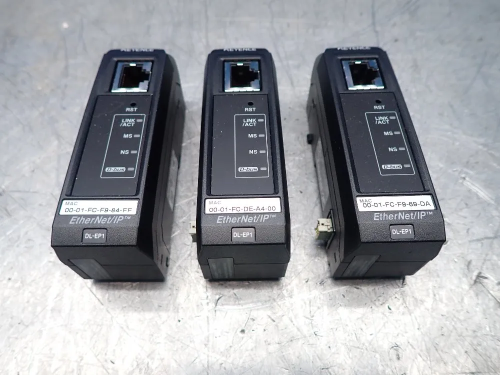 Keyence 20-30 Vdc Supply, 10-100 Mbps Communication Module - Dl-ep1