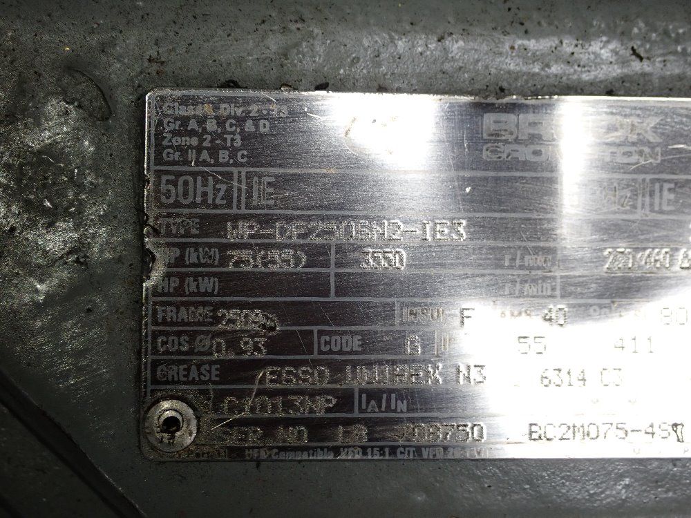Brook Crompton Brook Crompton 75 Hp Motor