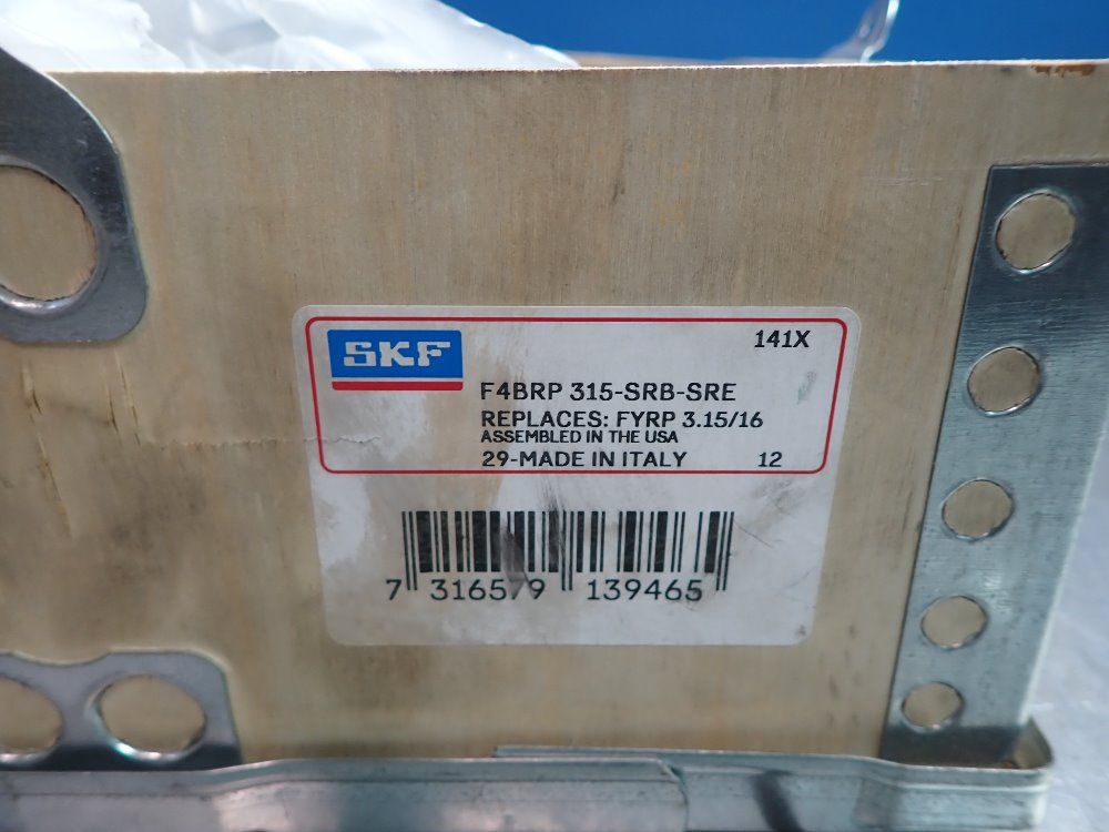 Skf 8.125" Hub Diameter Piloted Flange Bearing - F4brp 315-srb-sre
