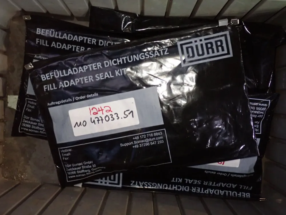 Durr Fill Adapter Seal Kits