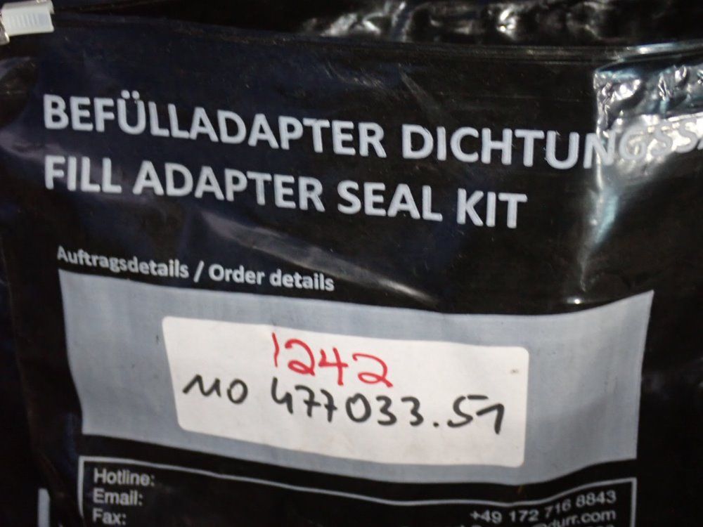 Durr Fill Adapter Seal Kits
