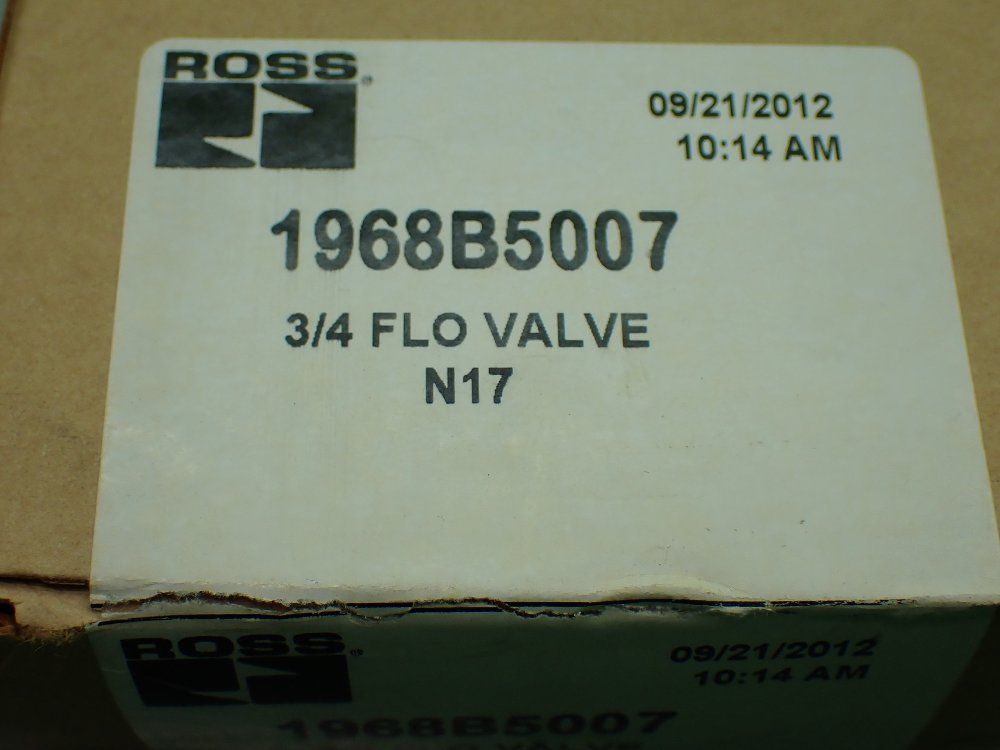 Ross Pneumatic Flow Control Valve 