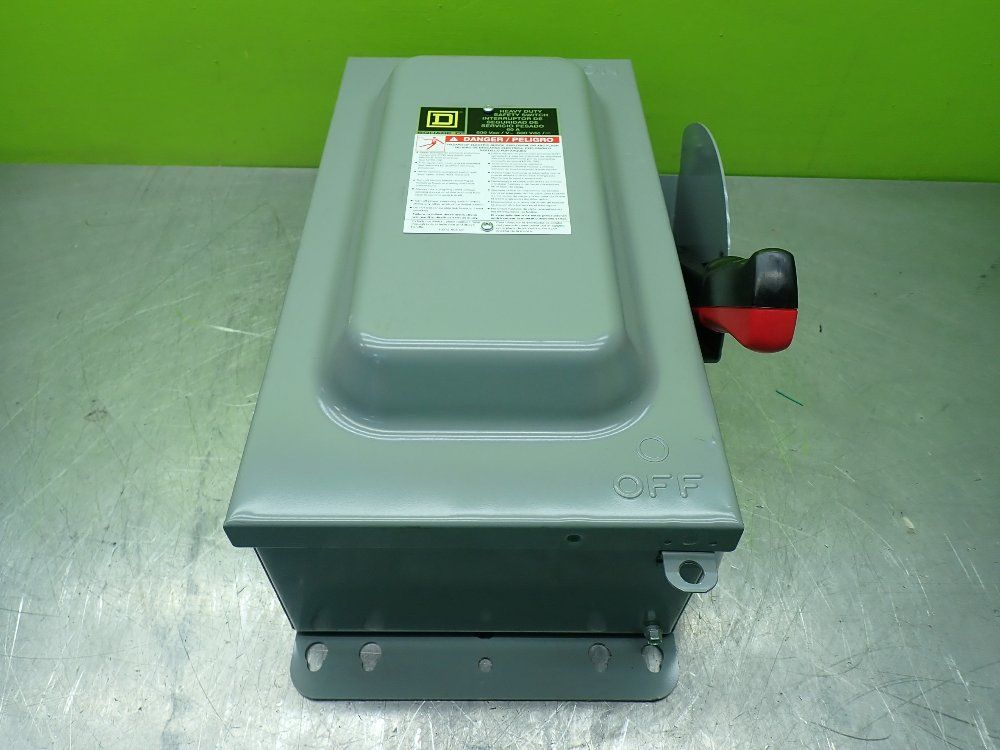 Square D Heavy Duty Safety Switch 60amp