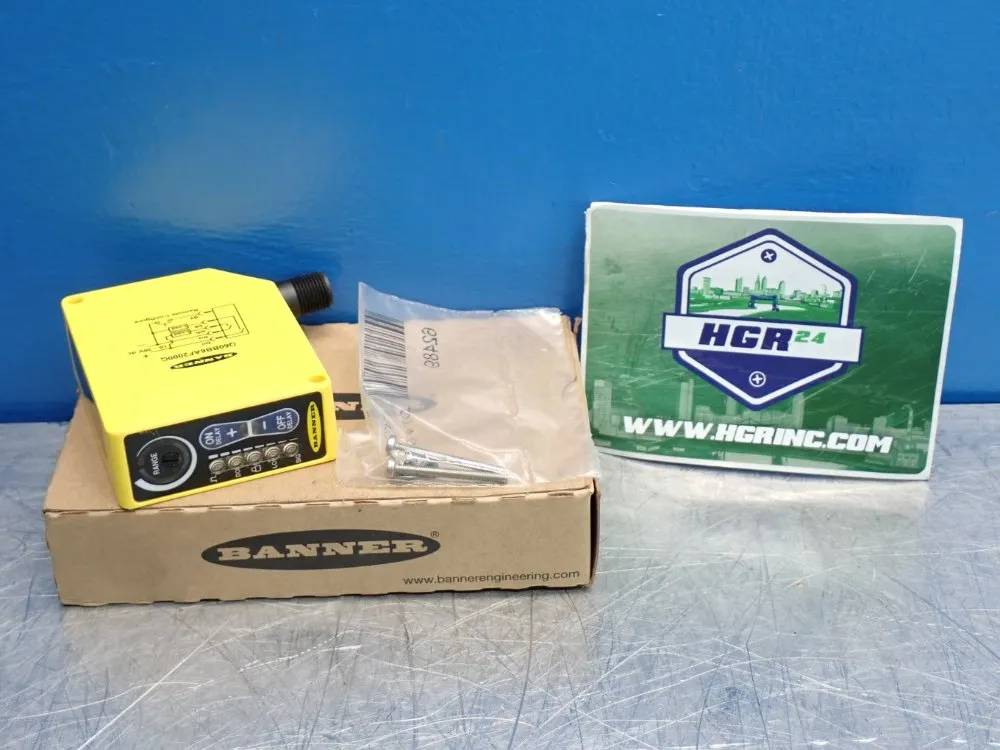 Banner Range: 200-2000mm Photoelectric Sensor 63001 Series Q60 - Q60bb6af2000q