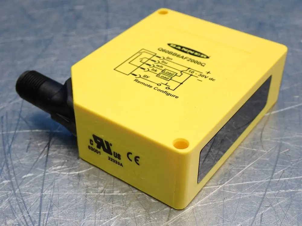 Banner Range: 200-2000mm Photoelectric Sensor 63001 Series Q60 - Q60bb6af2000q
