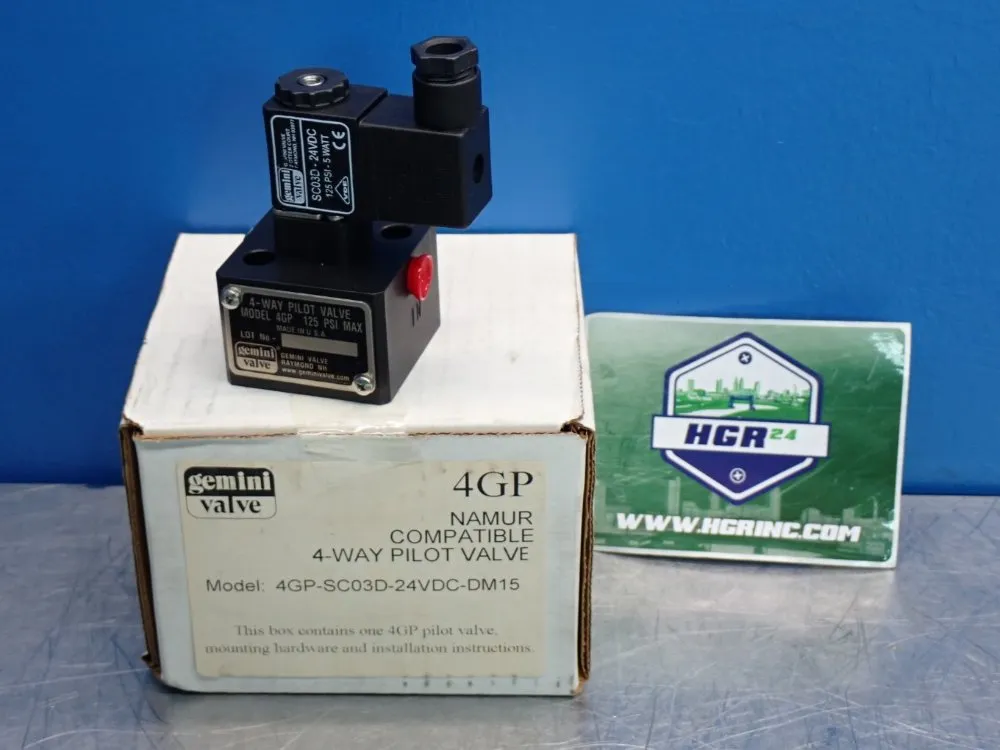 Gemini Valve Pilot Valve Unit