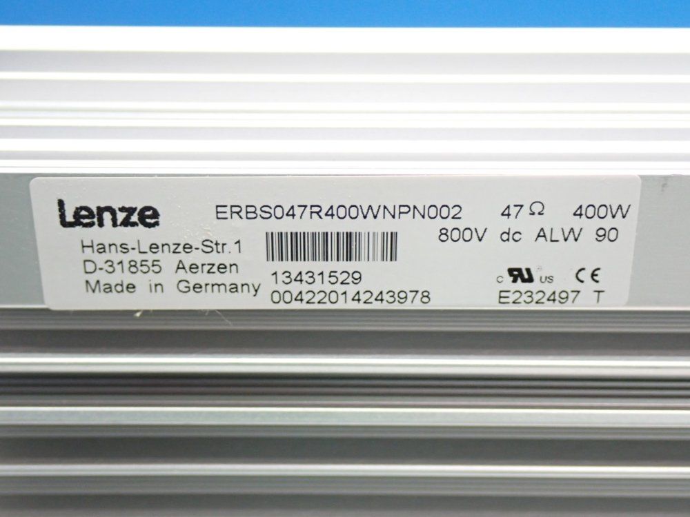 Lenze Brake Resistor - Erbs047r400wnpn002