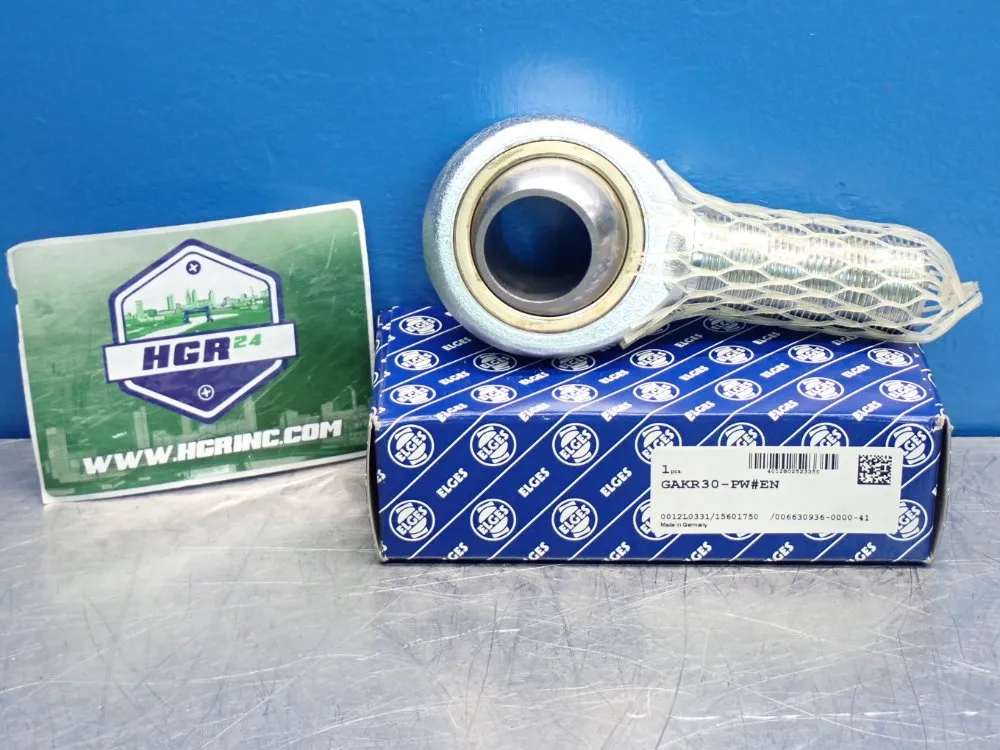 Elges Ball Diameter: 50.8mm Right-hand Thread Rod End - Gakr30-pw#en