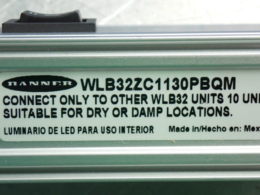Banner Led Workstation Light Bar - Wlb32zc1130pbqm