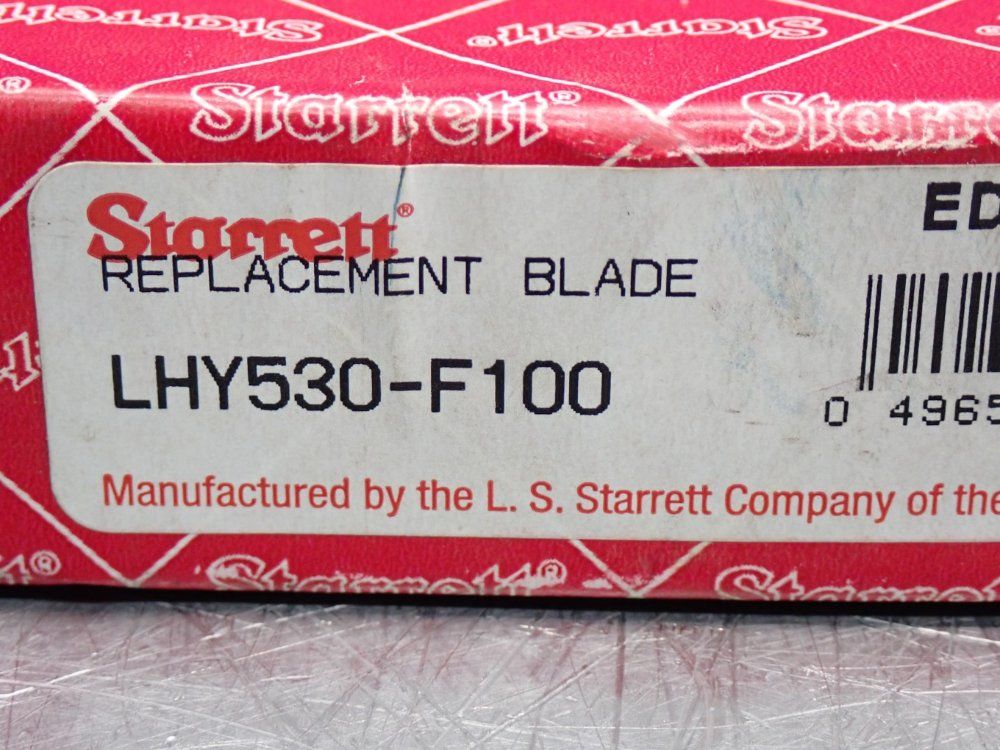 Starrett Long Tape Replacement Blade 530 Series - Lhy530-f100