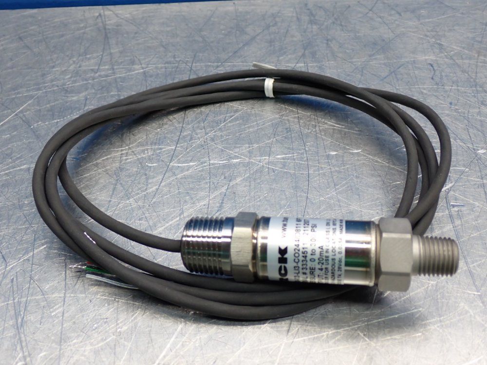 Turck 0 To 300psi, 1/4" Npt Male Pressure Transmitter - Ta10002