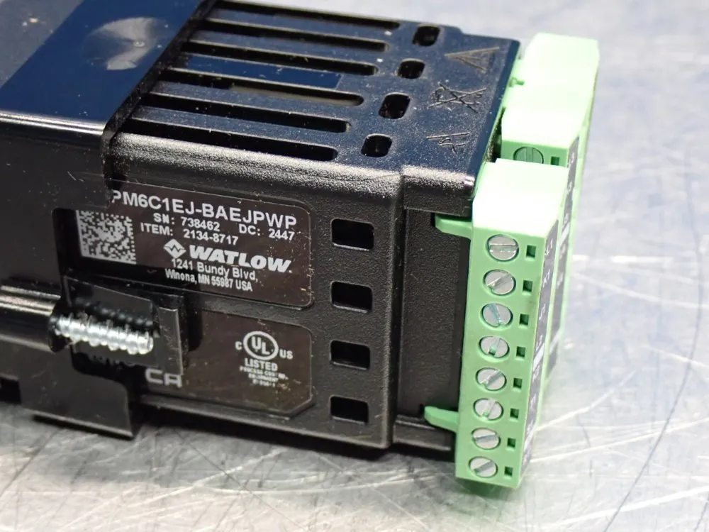Watlow Temperature Process Controller - Pm6c1ej-baejpwp