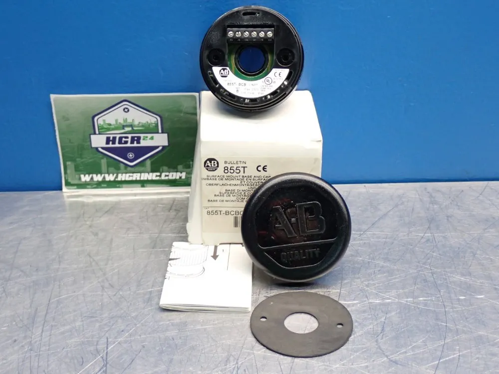 Allen Bradley 70mm, 1/2 Npt Light Stack Mounting Base And Cap - 855t-bcbc