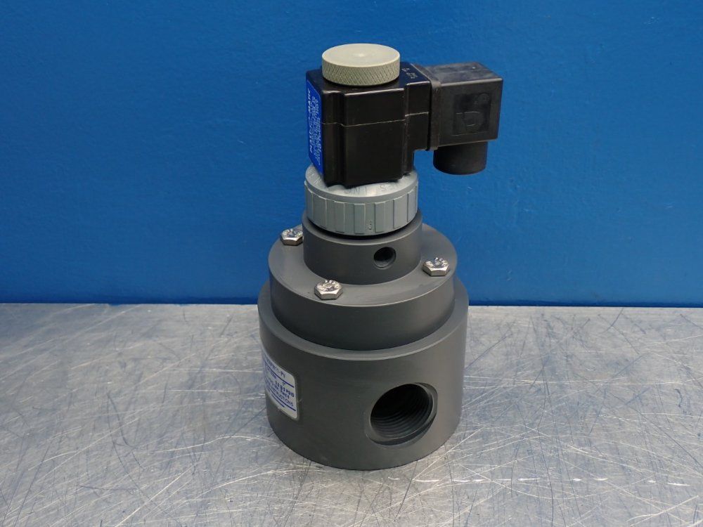 Plast-o-matic Solenoid Valve D2 Series - Ps100epw11-pv-120/60