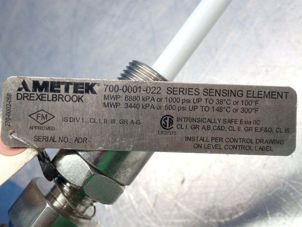 Ametek Drexelbrook Sensing Element