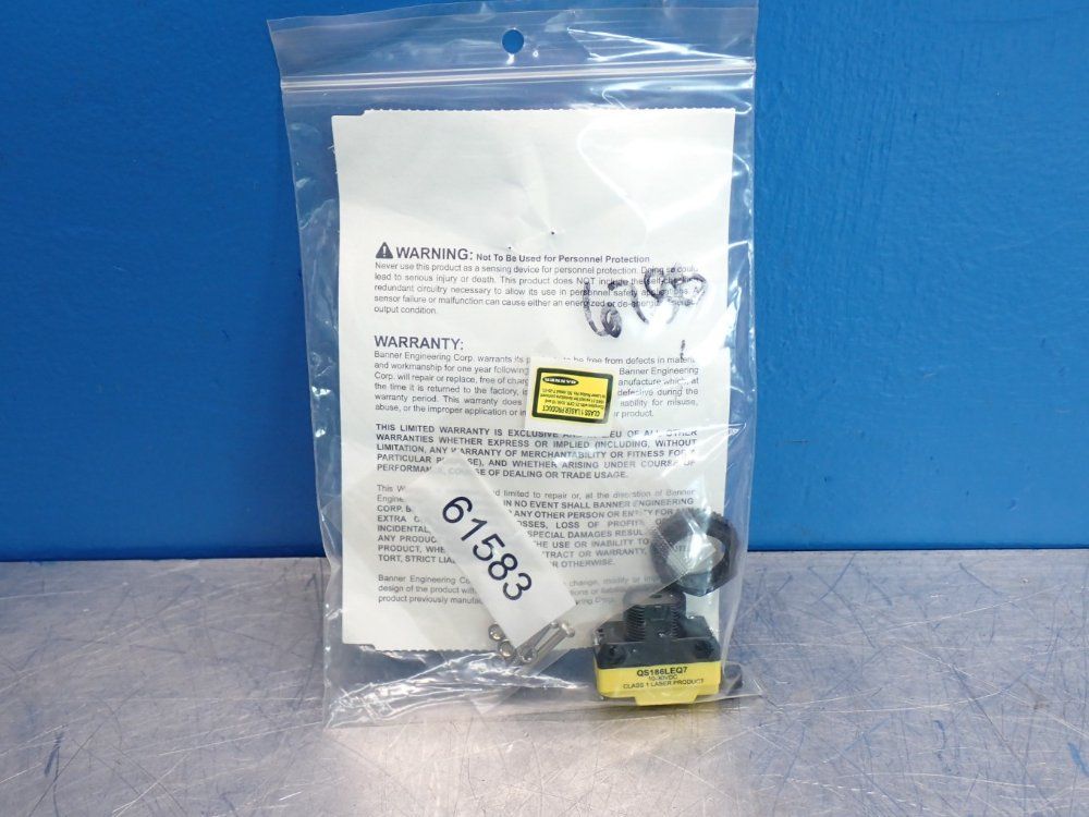 Banner Measurement Range: 15m Qs18 Series Photoelectric Sensor - Qs186leq7