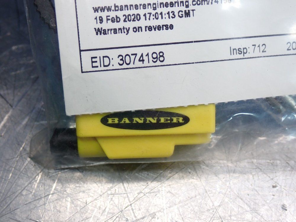Banner Measurement Range: 15m Qs18 Series Photoelectric Sensor - Qs186leq7