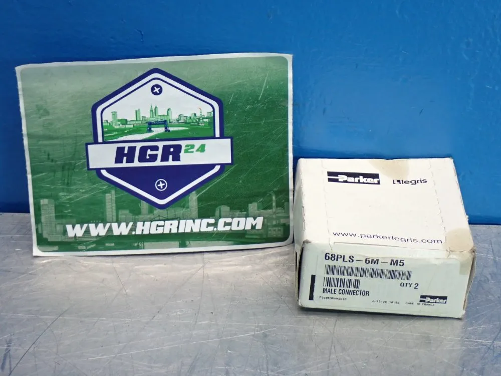 Parker Prestolok Pls Push-to-connect Fittings 2pcs - 68pls-6m-m5