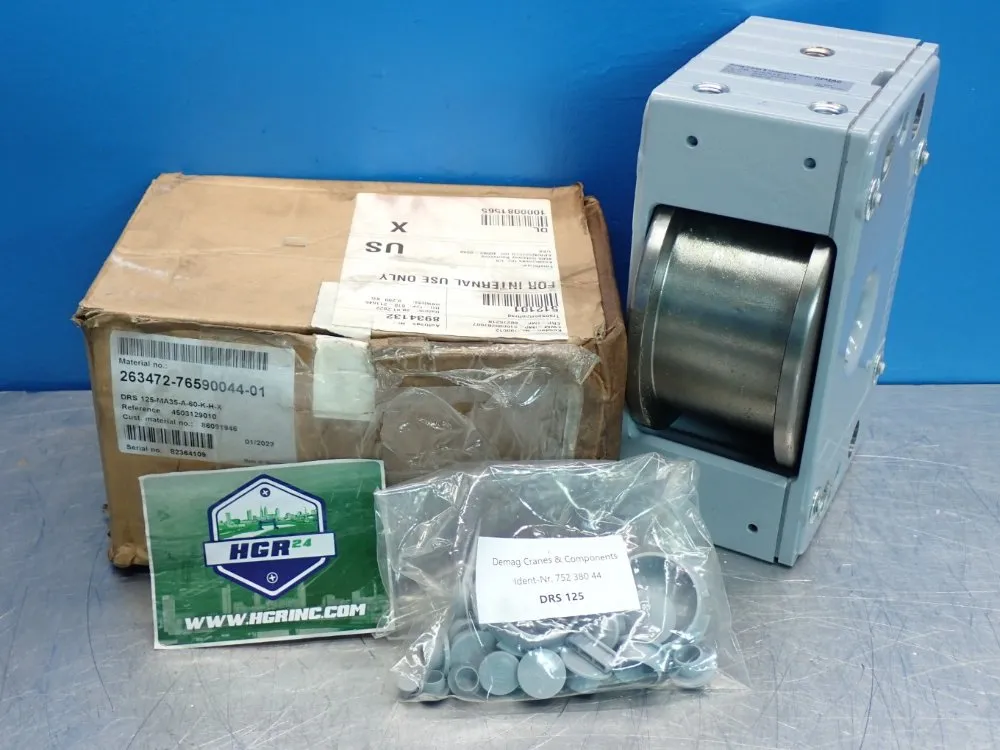 Demag Wheel Block Assembly - Drs-125-ma35-a60-k-x-x