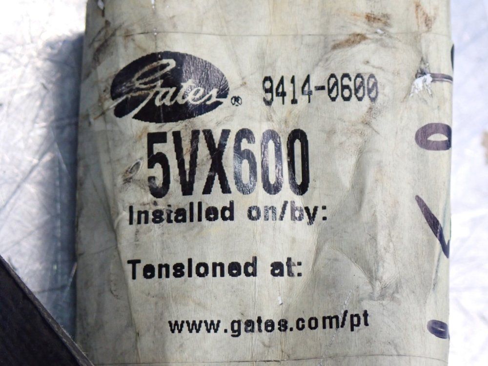 Gates Super Hc Notched V-belt - 5vx600