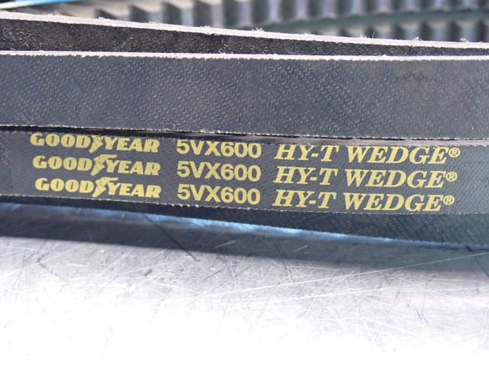 Goodyear Narrow Cogged Hy-t Wedge V-belt 5pcs - 5vx600