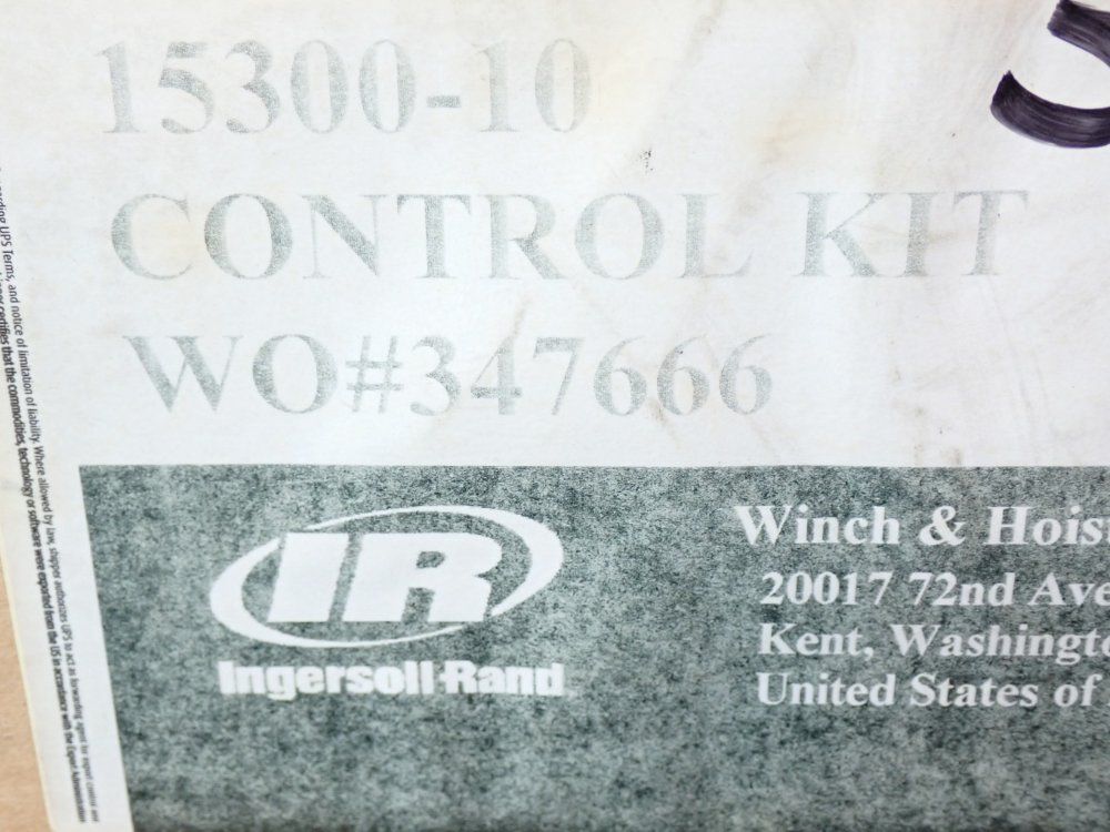 Ingersoll Rand Series-za Control Kit - 15300-10