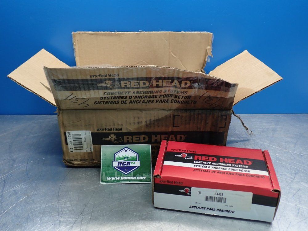 Red Head Wedge 3/4" X 5 1/2" Wedge Anchor 50pcs - Ws-3454