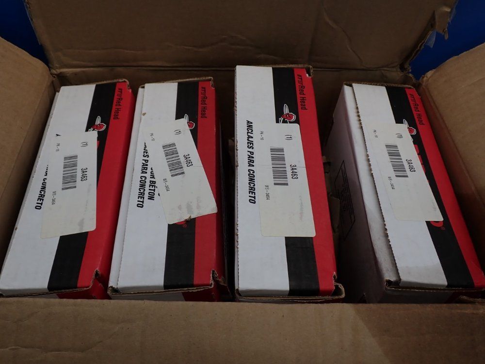 Red Head Wedge 3/4" X 5 1/2" Wedge Anchor 50pcs - Ws-3454