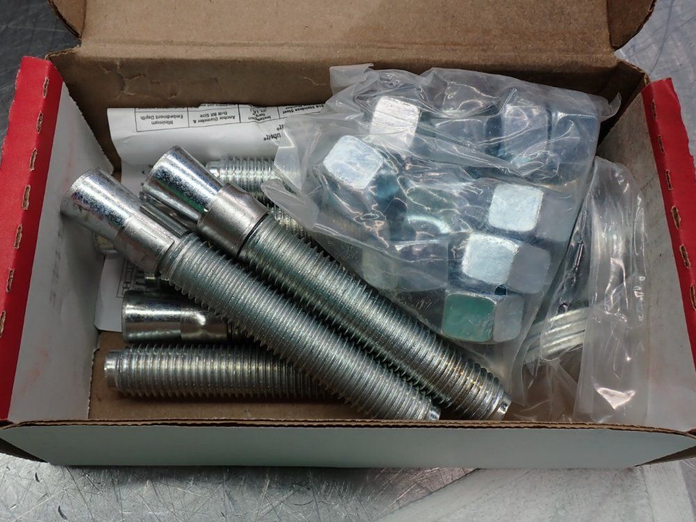 Red Head Wedge 3/4" X 5 1/2" Wedge Anchor 50pcs - Ws-3454