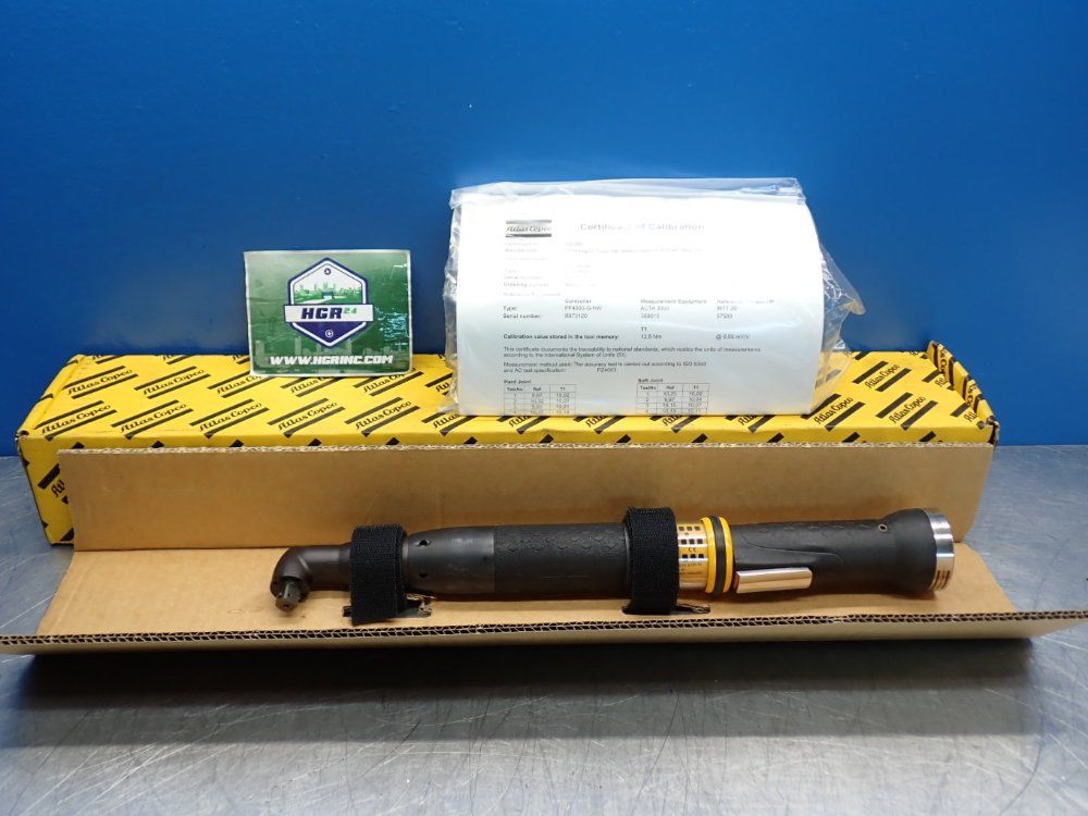 Atlas Copco Pneumatic Right Angle Nutrunner - Etv St31-10-10