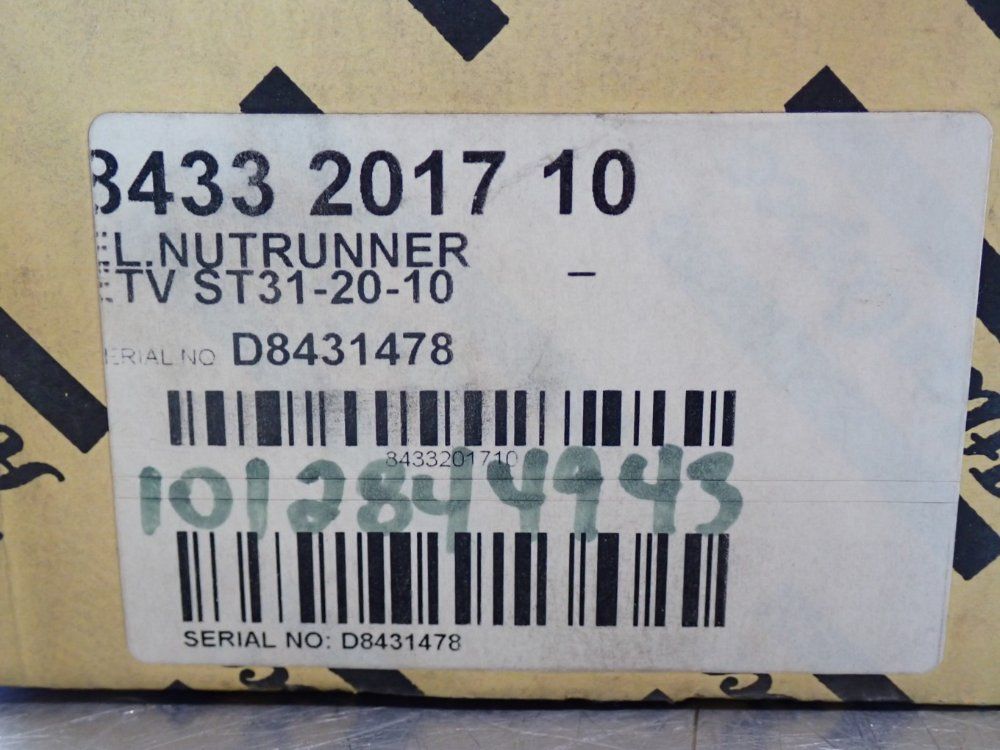Atlas Copco Tensor St Angle Nutrunner - Etv St31-20-10