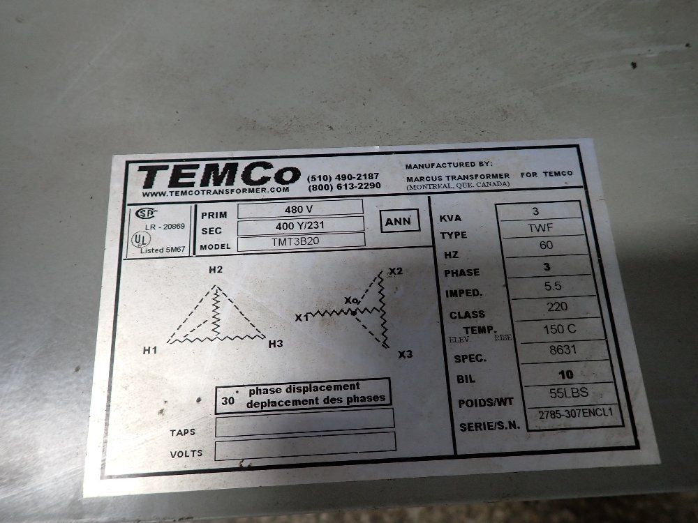 Temco Transformer