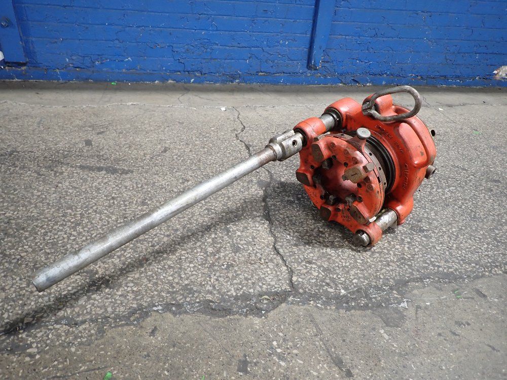 Ridgid Geared Receding Pipe Threader