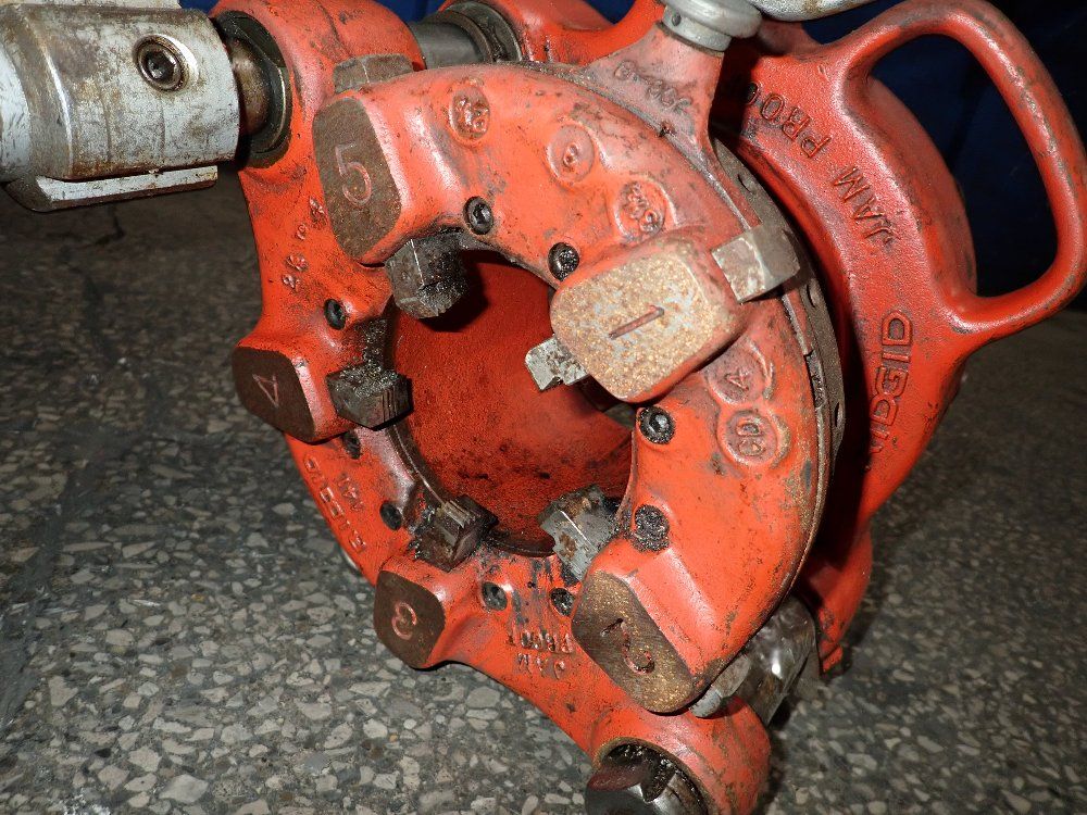 Ridgid Geared Receding Pipe Threader