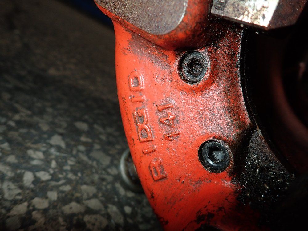 Ridgid Geared Receding Pipe Threader