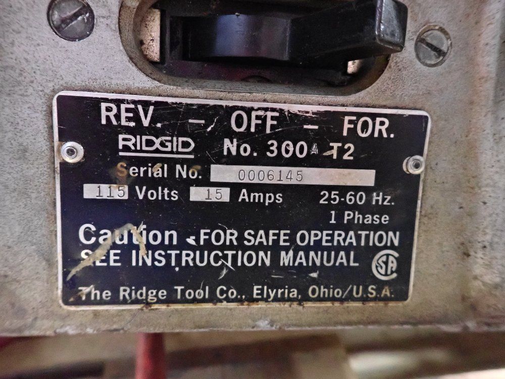 Ridgid Ridgid 300at2 Pipe Threader