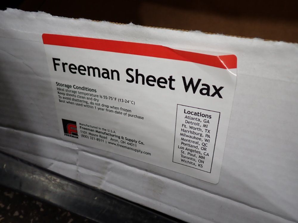 Freeman Wax Sheets