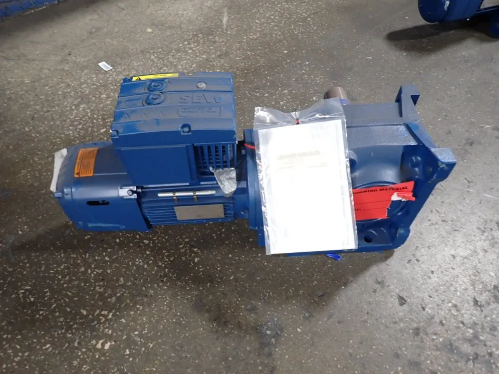 Sew Eurodrive 1 Hp Gear Drive - K77drn80m4/be1hr/mm07