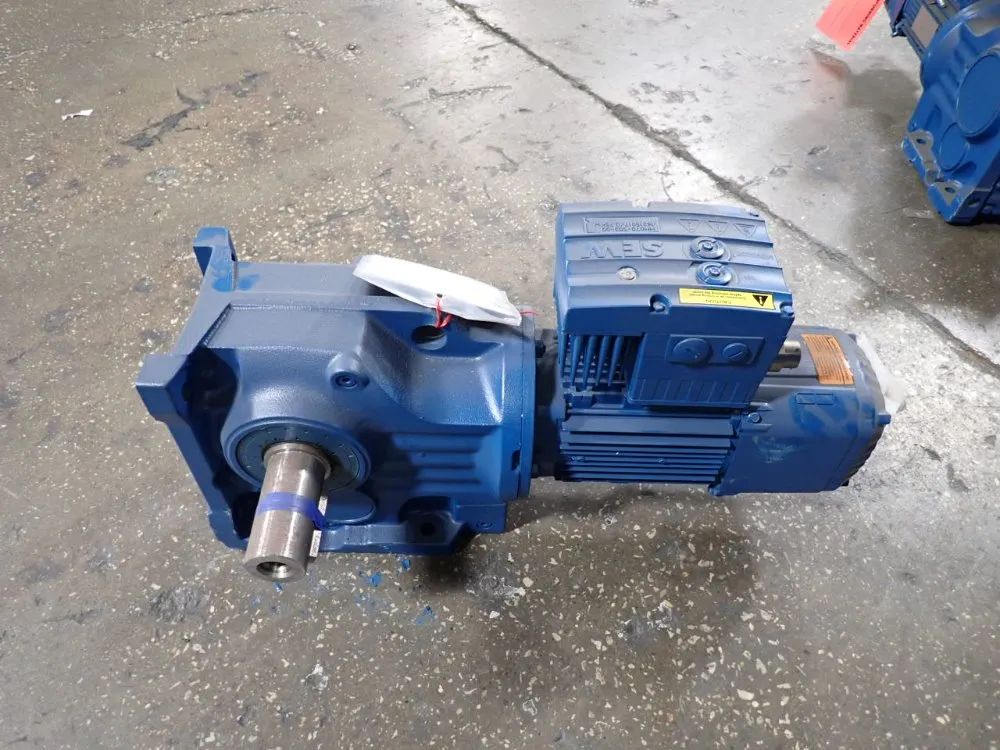 Sew Eurodrive 1 Hp Gear Drive - K77drn80m4/be1hr/mm07