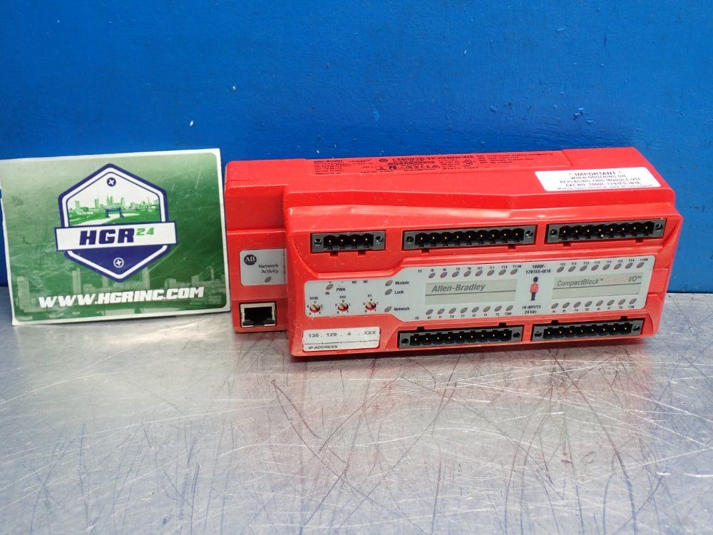 Allen Bradley -20…60 °c (-4…140 °f) Guard I/o 16 Point Digital Input - 1791es-ib16