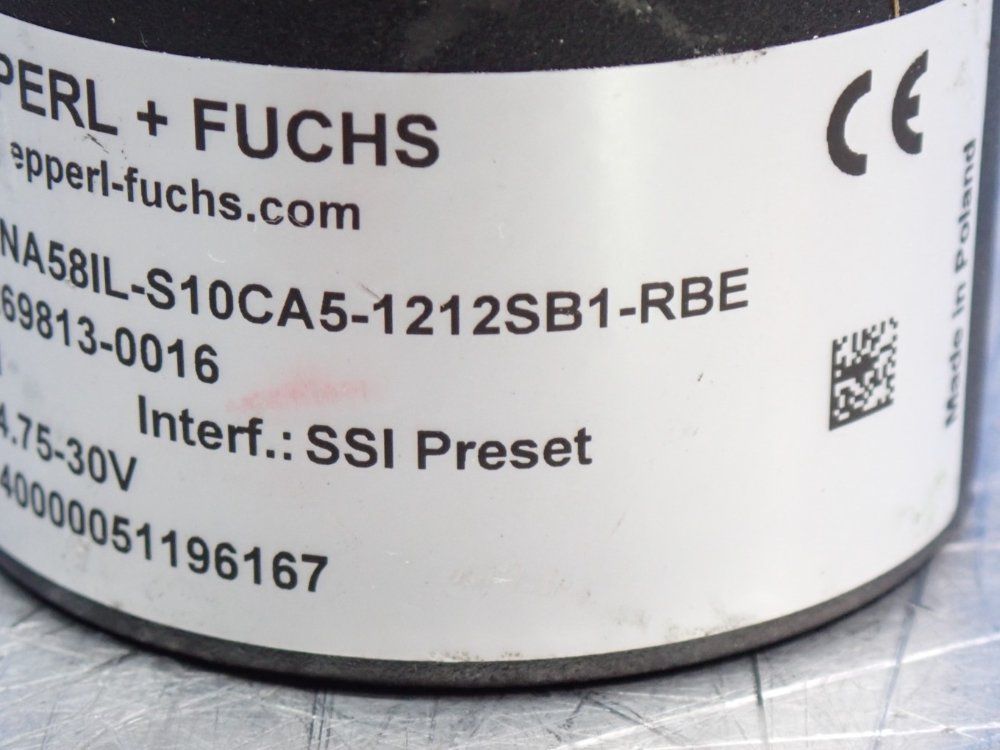 Pepper+fuchs Absolute Rotary Encoder - Ena58il-s10ca5-1212sb1-rbe