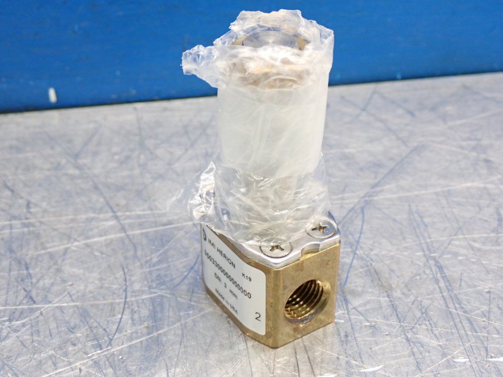Imi Herion 1/4" Port Direct Solenoid Poppet Valve - 9503300000000000