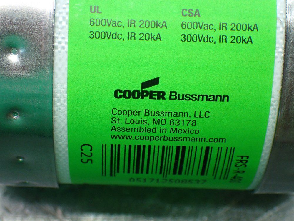 Bussmann Fusetron Dual-element Time Delay Fuse - Frs-r-400