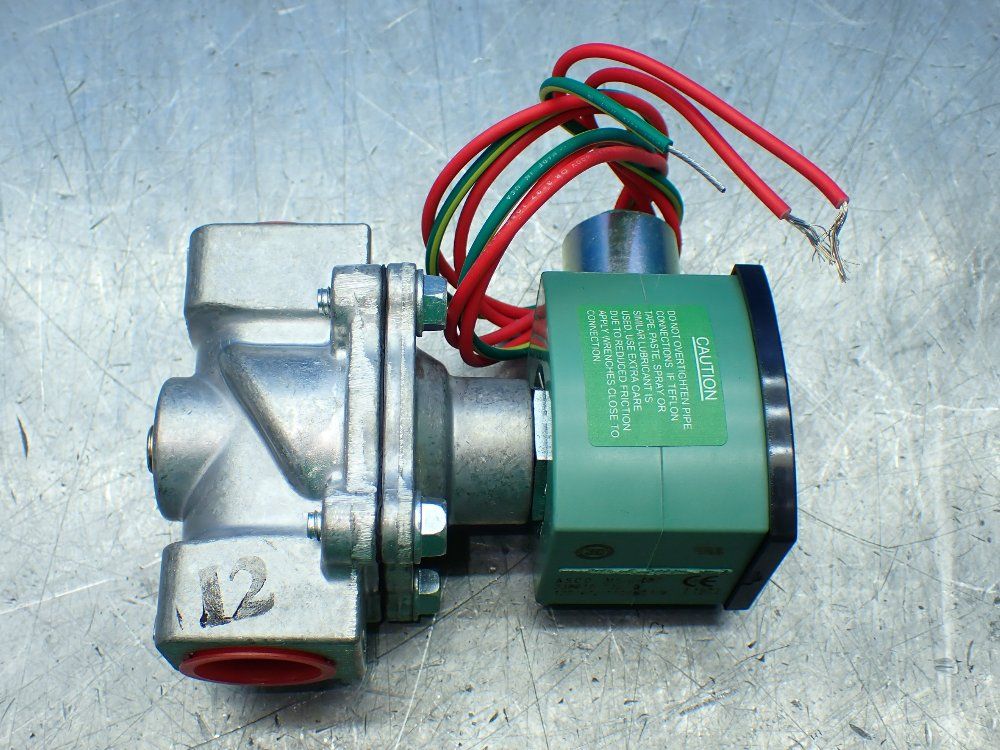 Asco 3/4" Pipe Redhat Solenoid Valve. - 8214g03318955